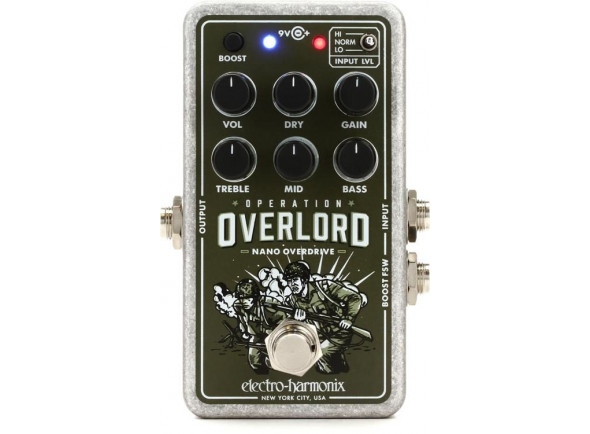 Electro Harmonix Nano Overlord Overdrive Electro Harmonix Nano Overlord Overdrive